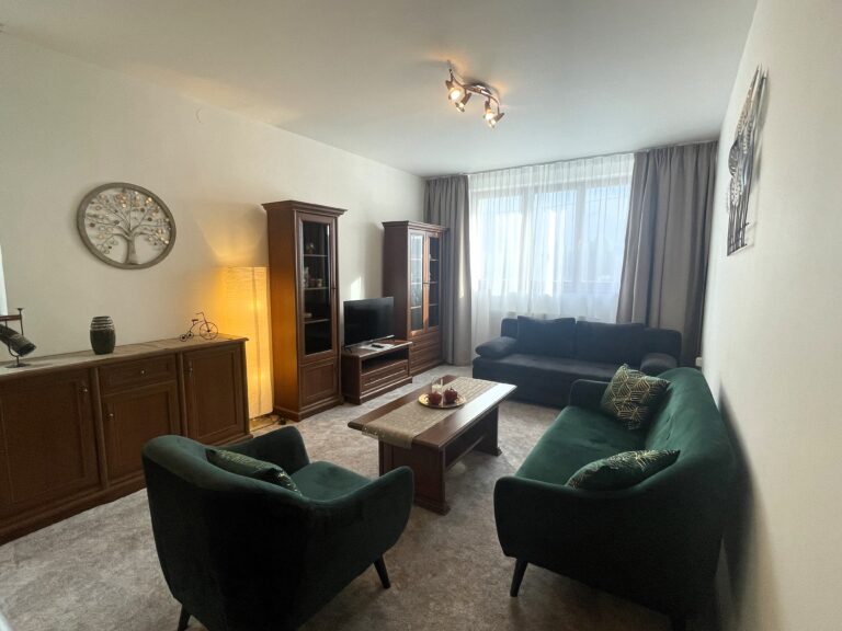 Obývacia izba Apartmánu Deluxe s pohovkou – Tatranský dom